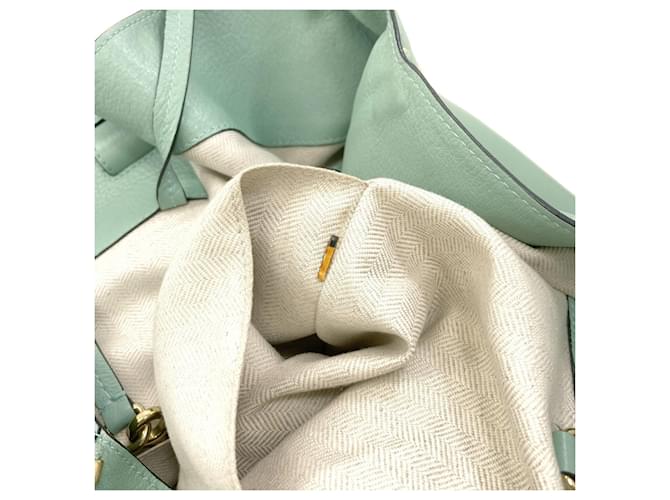 Borsa Loewe Hammock 2-Way Verde chiaro - vista 9