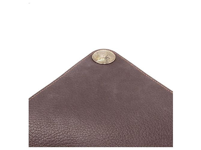 Hermès Borsa a tracolla Hermes Christine in Toile H Marrone Beige - vista 10