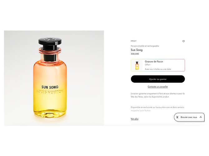 Jasmin Louis Vuitton Sun Song Eau de Parfum 100ml Bianco Arancione Giallo - vista 4