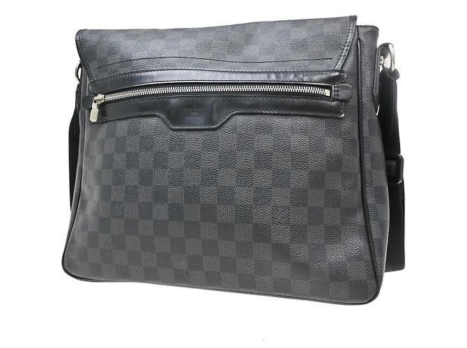 Louis Vuitton Daniel Messenger Damier Graphite MM Schwarz - Ansicht 2