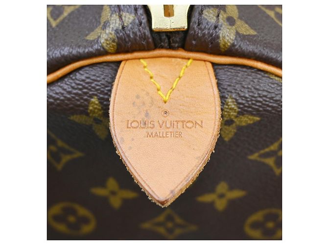 Louis Vuitton Keepall Monogram Canvas 60 Marrone - vista 4