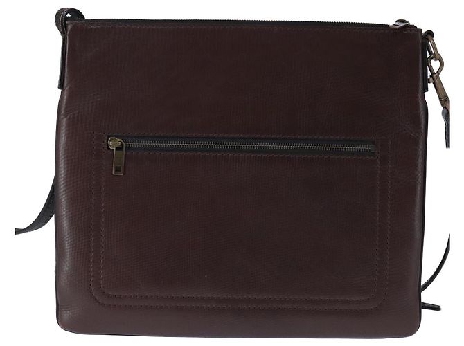 Louis Vuitton Shawnee Messenger Utah Leather MM Marrone - vista 2