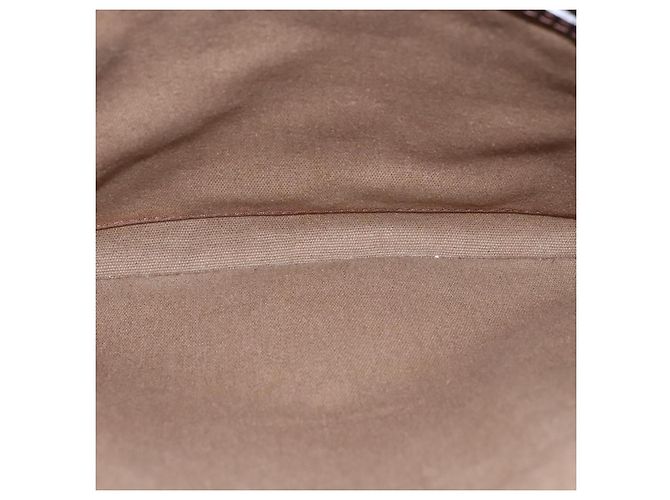 Louis Vuitton Shawnee Messenger Utah Leather MM Marrone - vista 5
