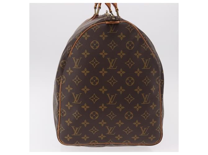 Louis Vuitton Keepall Monogram Canvas 55 Marrone - vista 3