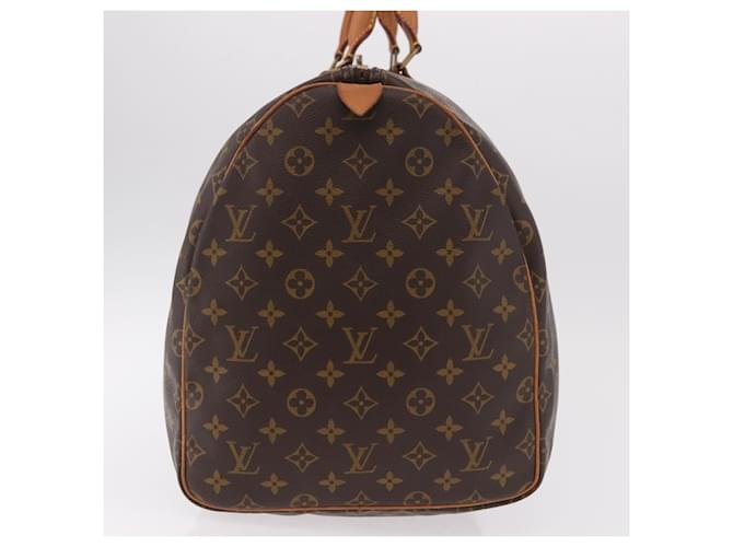 Louis Vuitton Keepall Monogram Canvas 55 Marrone - vista 4