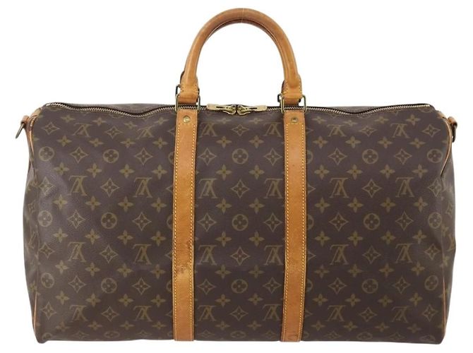 Louis Vuitton Keepall Bandouliere Monogram Canvas 50 Multicolore - vista 2