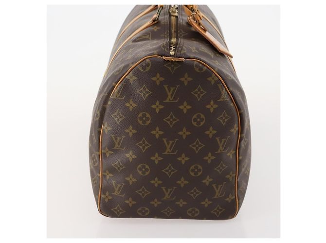 Louis Vuitton Keepall Monogram Canvas 50 Marrone - vista 4