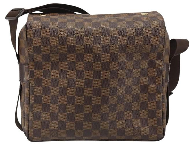 Louis Vuitton Naviglio Damier Ebene Marrone - vista 2