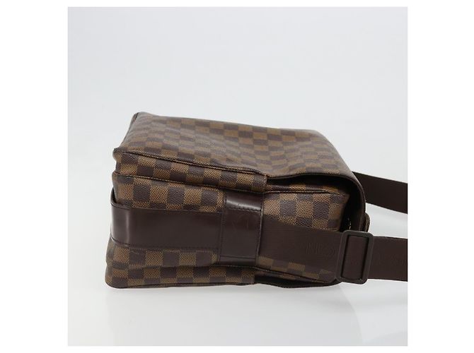 Louis Vuitton Naviglio Damier Ebene Marrone - vista 3