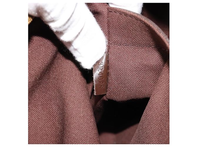 Louis Vuitton Naviglio Damier Ebene Marrone - vista 7