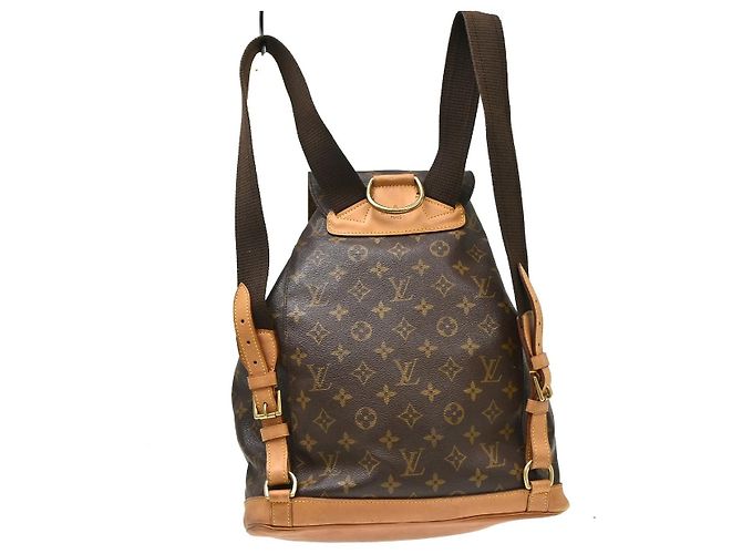 Louis Vuitton Montsouris Monogram Canvas GM Braun - Ansicht 2