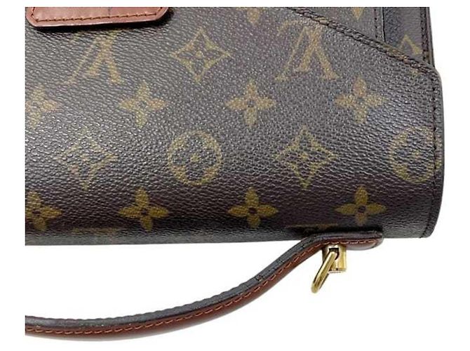 Borsa Louis Vuitton Monceau Marrone Monogramma - vista 10