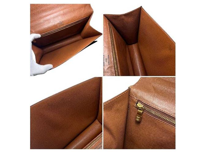 Borsa Louis Vuitton Monceau Marrone Monogramma - vista 5