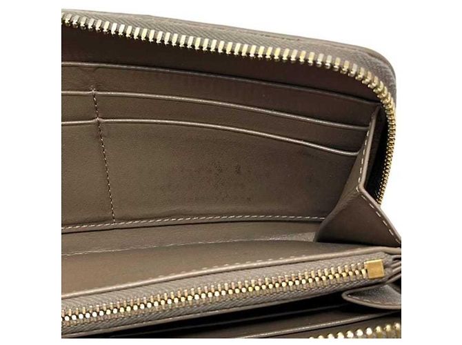 Cartera larga Intrecciato beige Bottega Veneta - vista 6