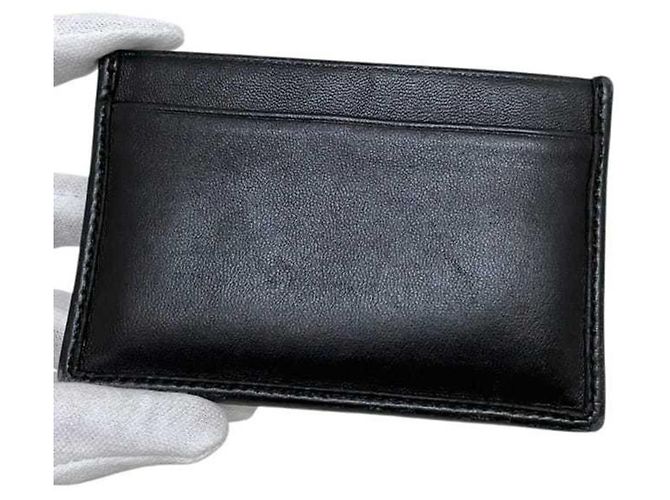 Tarjetero de piel matelassé negro Miu Miu - vista 10