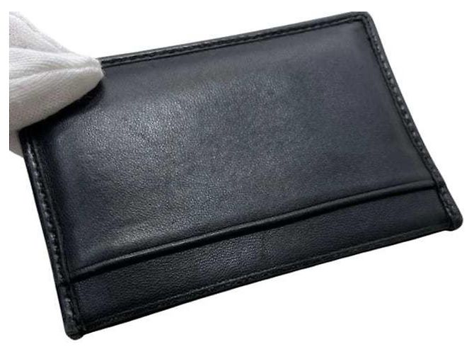 Tarjetero de piel matelassé negro Miu Miu - vista 11