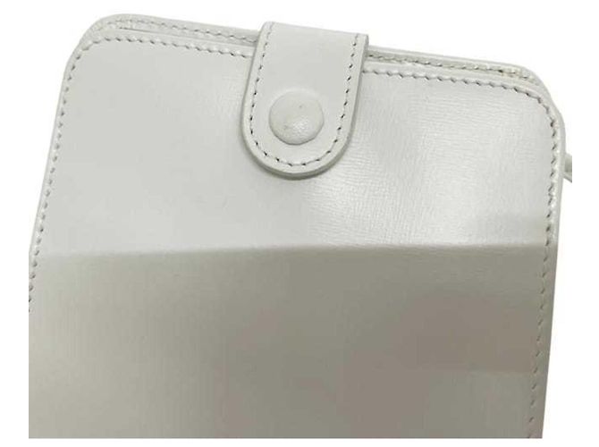 Everyday Balenciaga White Bi-fold Leather Wallet - view 9