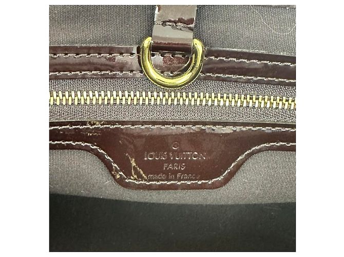 Louis Vuitton Wilshire PM Brown Vernis Handtasche Braun - Ansicht 10