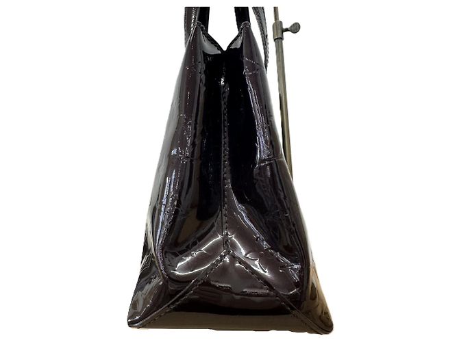 Louis Vuitton Wilshire PM Brown Vernis Handtasche Braun - Ansicht 4
