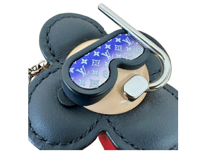 Charm per Borsa Vivienne Diver di Louis Vuitton Nero Rosso - vista 5