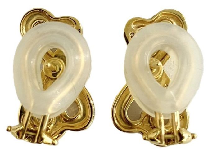 Orecchini a lobo in oro 18K Tiffany & Co. Paloma Picasso D'oro - vista 3