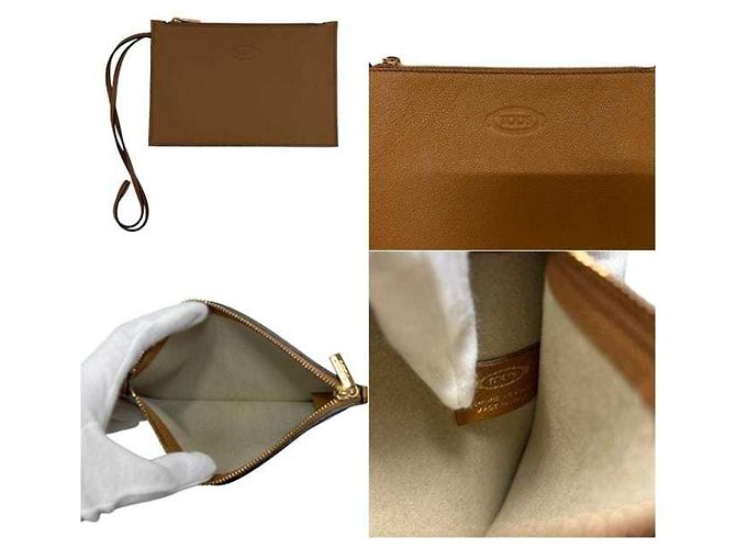 Borsa Tote Tod's T-Timeless Medium Marrone - vista 11