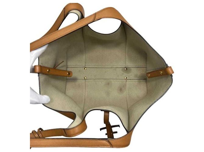 Borsa Tote Tod's T-Timeless Medium Marrone - vista 6