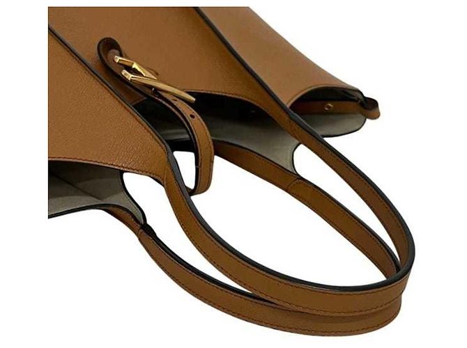 Borsa Tote Tod's T-Timeless Medium Marrone - vista 8