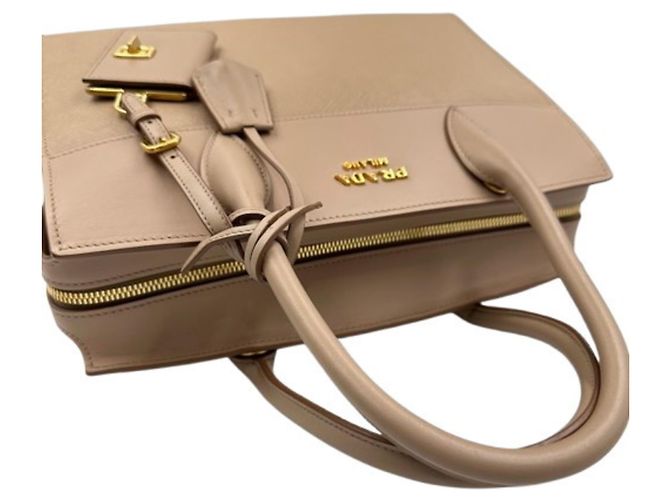 Borsa a mano PRADA Saffiano Esplanade in pelle - vista 7