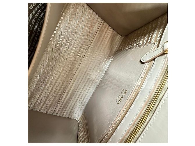 Borsa a mano PRADA Saffiano Esplanade in pelle - vista 9