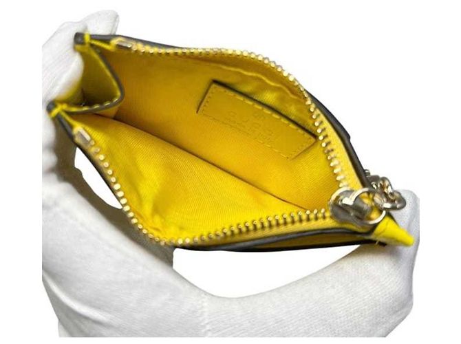 Monedero amarillo Gucci con tarjetero - vista 8