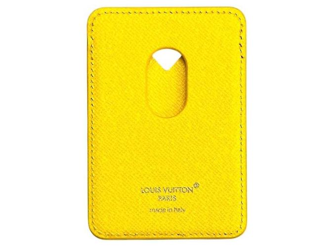 Tarjetero Monogram Louis Vuitton Castaño Amarillo Monograma - vista 3