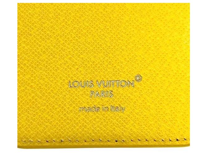 Tarjetero Monogram Louis Vuitton Castaño Amarillo Monograma - vista 7