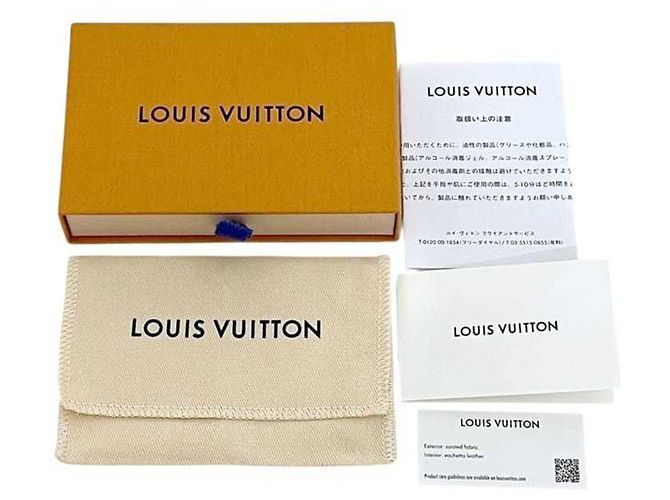 Tarjetero Monogram Louis Vuitton Castaño Amarillo Monograma - vista 9