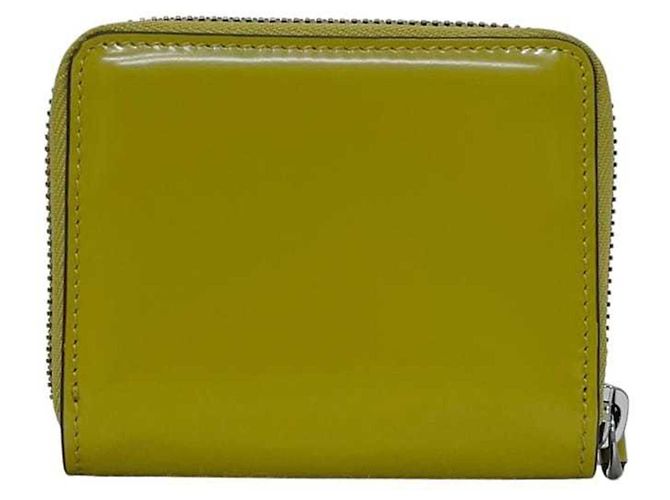 Portafoglio monete Gucci verde e kaki Cachi - vista 3