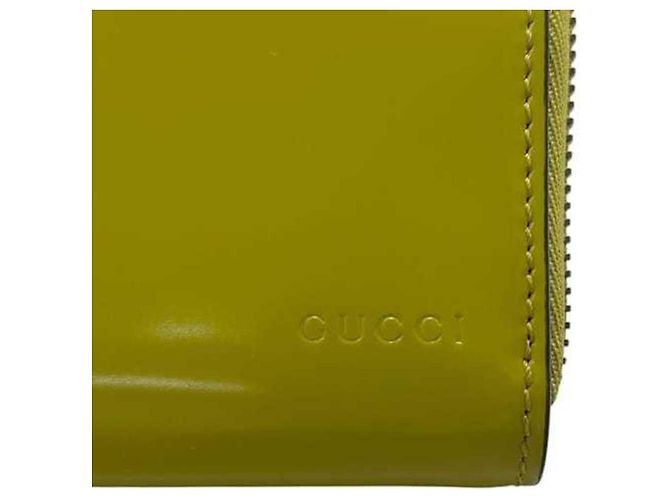 Portafoglio monete Gucci verde e kaki Cachi - vista 9