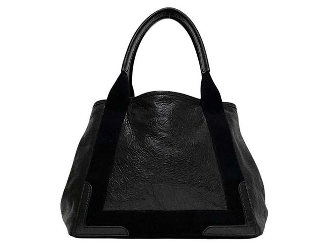 Borsa Tote Balenciaga in pelle nera Nero - vista 4