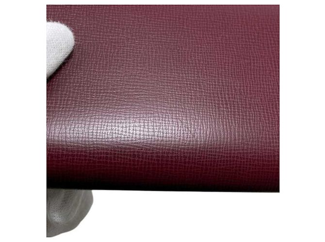Cartera Bi-Fold Cartier en Bordeaux Burdeos - vista 8
