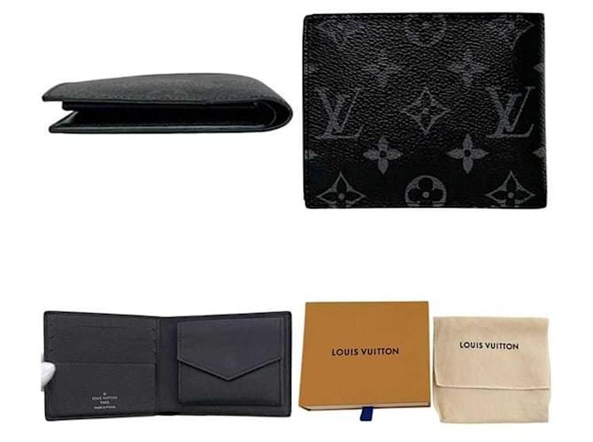 Louis Vuitton Bi-fold Wallet in Monogram Eclipse Schwarz Monogramm - Ansicht 3