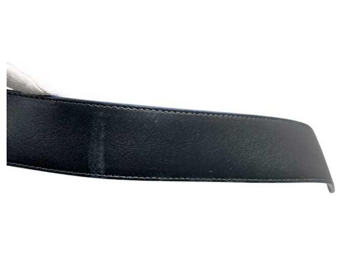 Cinturón Reversible Monogram Louis Vuitton Negro Azul Monograma - vista 10