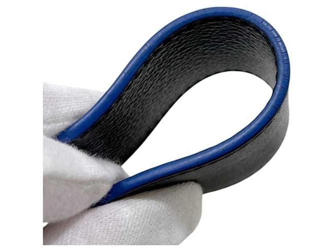 Cinturón Reversible Monogram Louis Vuitton Negro Azul Monograma - vista 11
