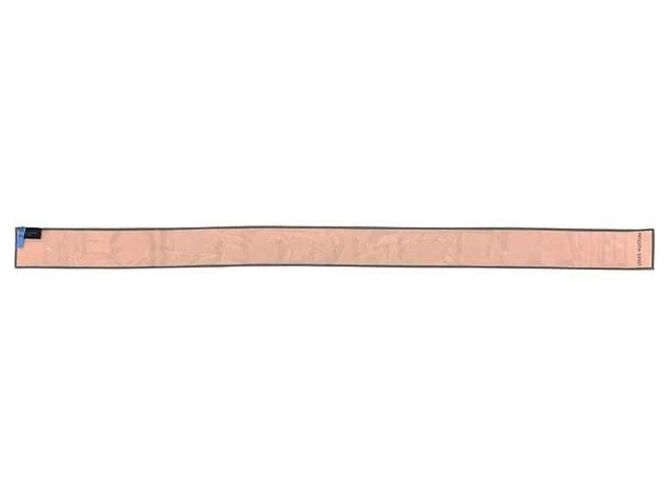 Sciarpa in nastro di seta Louis Vuitton Rosa Beige - vista 4