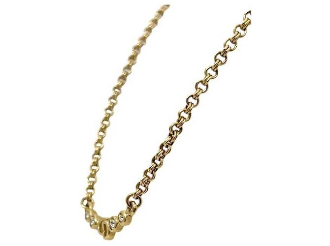 Collana Christian Dior placcata oro D'oro - vista 3