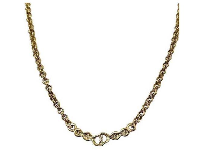 Collana Christian Dior placcata oro D'oro - vista 4