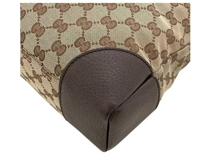 Borsa a tracolla Gucci beige e marrone - vista 9