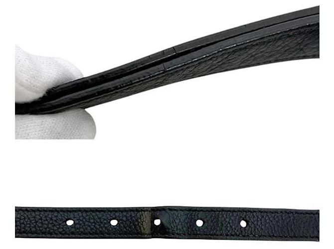 Borsa a tracolla Prada Black Vitello Daino Nero - vista 11