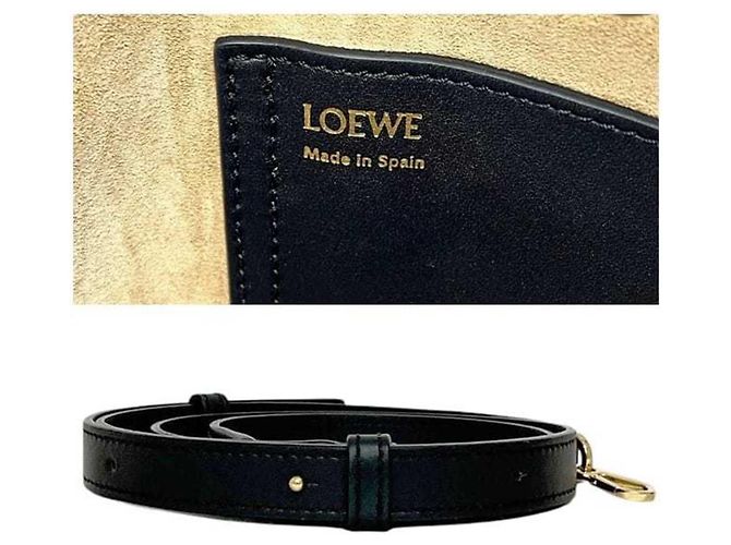Loewe Pebble Bucket Schultertasche Schwarz - Ansicht 6