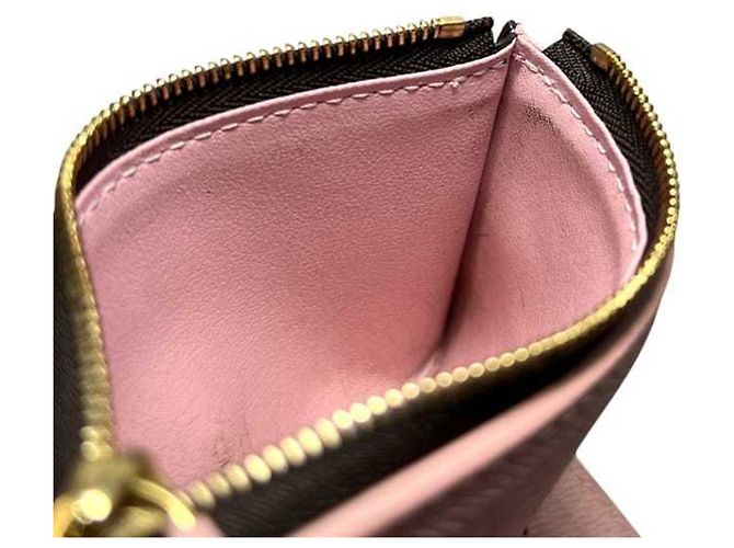 Louis Vuitton Tri-fold Wallet Victorine Braun Pink Monogramm - Ansicht 8