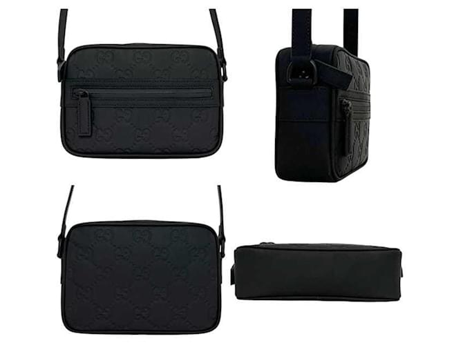 Borsa a tracolla Gucci nera Nero - vista 3