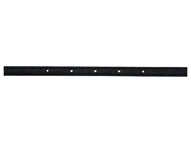Prada Gürtel aus schwarzem Saffiano-Leder - Ansicht 6